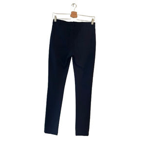 Vince Slim Leg Ponte Pants‎ Navy Blue Stretch 5-Pocket Trousers Size 4 Excellent
